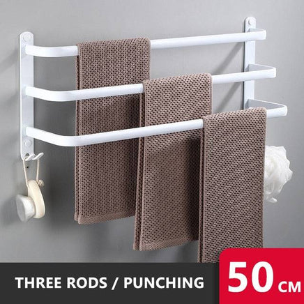 Self-Adhesive Towel Rack - ORANGE KNIGHT & CO.