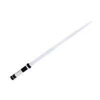 Single lightweight lightsaber toy with a sleek design, great for children’s role-playing adventures.