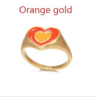 Creative Love Heart Ring - ORANGE KNIGHT & CO.