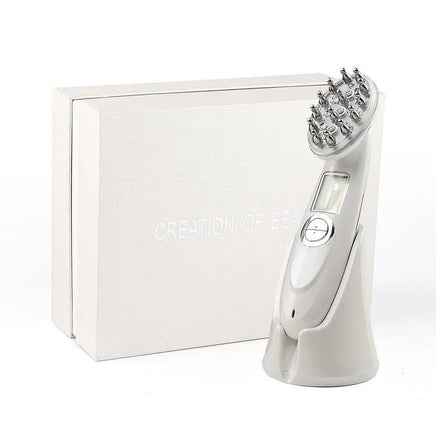 Electric Laser Hair Growth Comb Infrared EMS RF Vibration Massager Microcurrent Hair Care Hair Loss Treatment Hair Regrowth | ORANGE KNIGHT & CO.