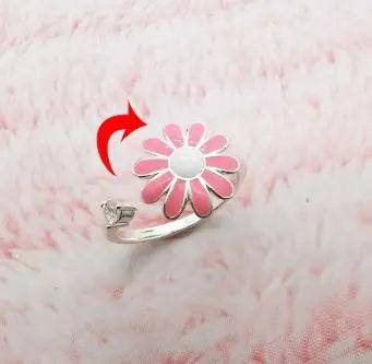 Fidget Spinner Rotatable Ring For Women | ORANGE KNIGHT & CO.