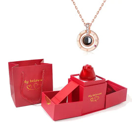 Projection Necklace With Gift Box | ORANGE KNIGHT & CO.
