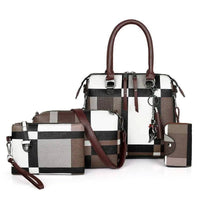 New Luxury Handbags Plaid Women Bags Designer | ORANGE KNIGHT & CO.