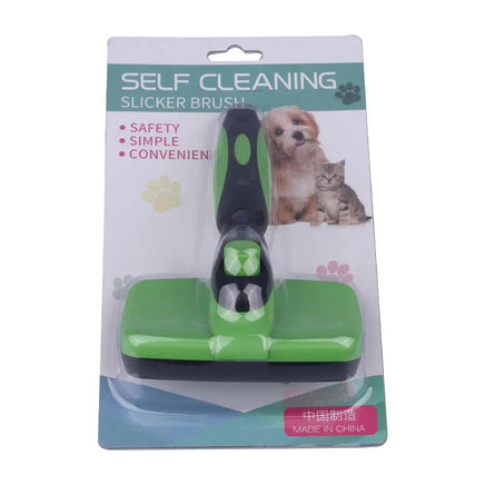 Self Cleaning Dog Brush | ORANGE KNIGHT & CO.