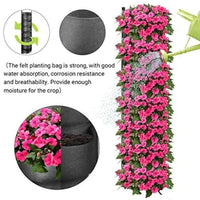 Vertical Hanging Garden Flower Pots - ORANGE KNIGHT & CO. Perfect for Mother's Day 2024