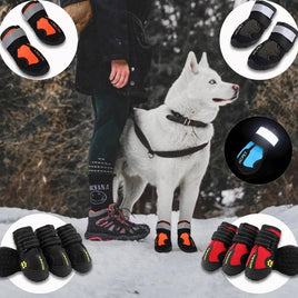 Waterproof Reflective Dog Boots | ORANGE KNIGHT & CO.