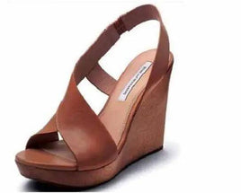 Womens Sandals Shoes Wedge Heels Slingback Peep Toe | ORANGE KNIGHT & CO.