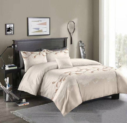 Quilt Bedcover Bed Bedding Sheets Bedsheet Duvet Set Cover - ORANGE KNIGHT & CO.