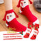 Christmas Supplies Magnetic Suction Hand In Hand Couple Socks Coral Fleece Tube Socks Warm Slipper Bed Socks Winter Soft Warm Slipper | ORANGE KNIGHT & CO.