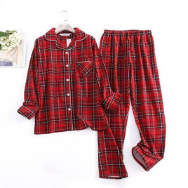 Cotton Flannel Women's Pajamas Sets | ORANGE KNIGHT & CO.