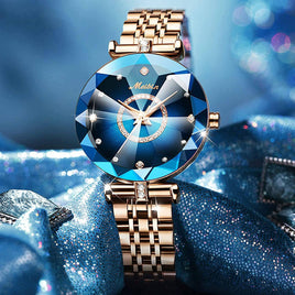 Diamond Flower Watch - ORANGE KNIGHT & CO.