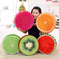 3D fruit plush pillows for home decor