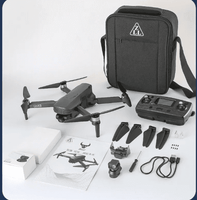 SG908MAX drone with accessories and carrying case for aerial photography
