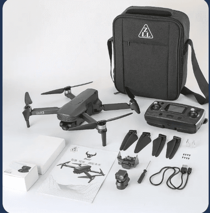 SG908MAX drone with accessories and carrying case for aerial photography
