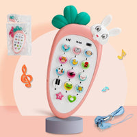 Baby Electronic Phone Toys Music Early Childhood Educational Toys Multi-function Simulation Phone Toys - ORANGE KNIGHT & CO.