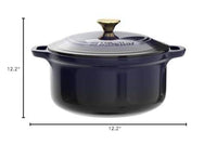 Mueller DuraCast 6 Quart Enameled Cast Iron Dutch Oven Pot with Lid, Heavy-Duty, Oven Safe up to 500° F & Across All Cooktops, Wedding Registry Ideas & Gifts, Emerald