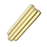 Gold fingertip decompression toy for stress relief. Elegant and portable, ideal for relaxation and focus improvement.