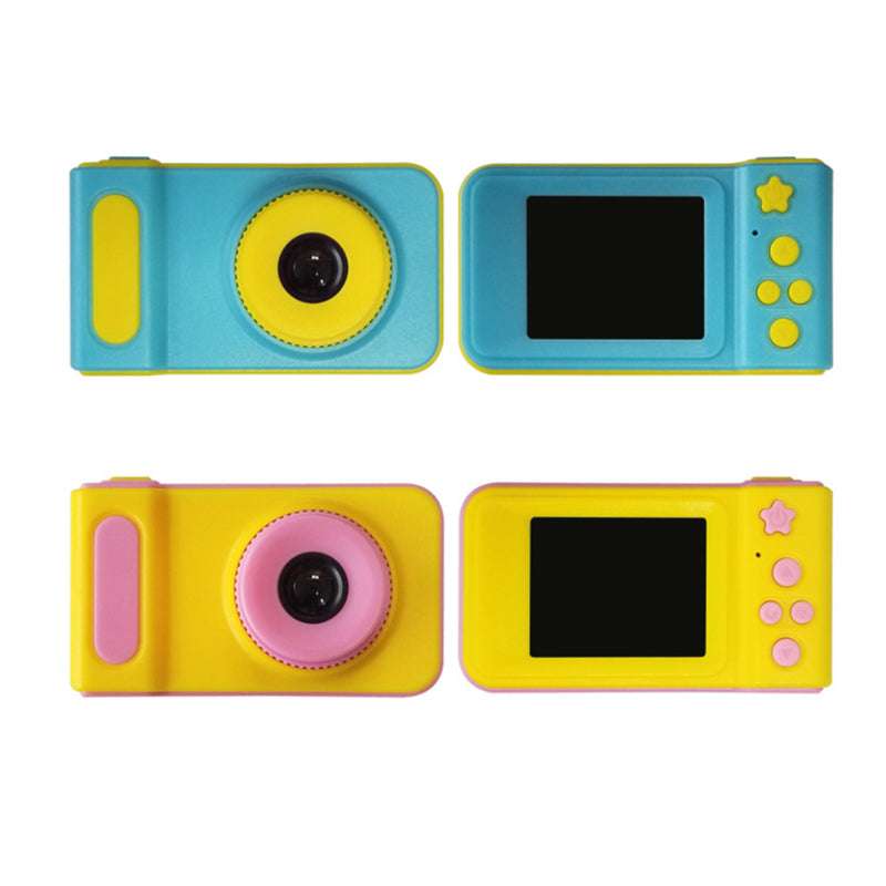Colorful kids' digital camera with screen