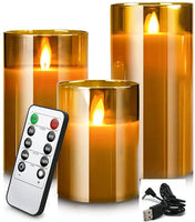 USB Rechargeable Flameless Candles for Ambient Lighting