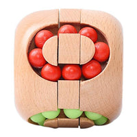 Adult wooden puzzle walking bead cube Rubik's cube | ORANGE KNIGHT & CO.