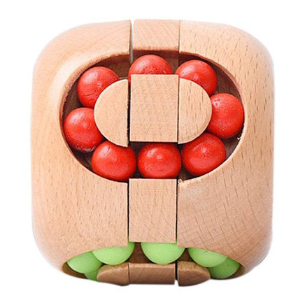 Adult wooden puzzle walking bead cube Rubik's cube | ORANGE KNIGHT & CO.