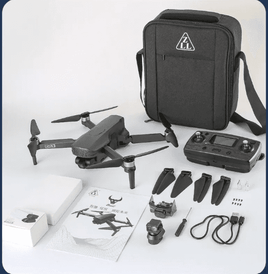 SG908MAX drone with accessories and carrying case for aerial photography