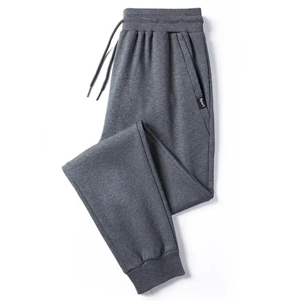 Crossfit Track Sweatpants in gray featuring a drawstring waistband and cuffed ankles, designed for gym and sportswear enthusiasts.