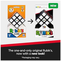 Rubik's Cube, The Original 3x3 Cube 3D Puzzle Fidget Cube Stress Relief Fidget Toy Brain Teasers Travel Games for Adults and Kids Ages 8+