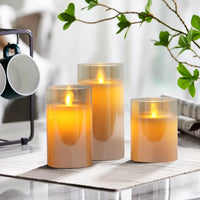 USB Rechargeable Flameless Candles for Ambient Lighting