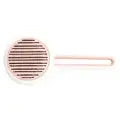 Pink Automatic Hair Remover & Massage Comb for cats and dogs with a sleek design and ergonomic handle.