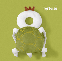 Toddler head protection pad with turtle design for safe cushioning