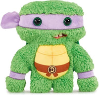 Fuggler TMNT Plush Donatello - Limited Edition green plush toy with purple mask and belt, combining ugly monster charm with Ninja Turtle style.