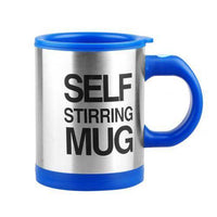 Stainless Steel Lazy Automatic Self-Stirring Innovative Mug | ORANGE KNIGHT & CO.