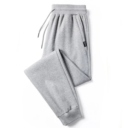 Crossfit Track Sweatpants in light gray, featuring a drawstring waistband, tapered fit, and side pockets for gym and casual wear.