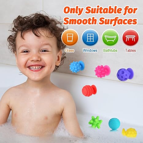 Sensory Suction Toys for Kids - Calming 16-Pack
