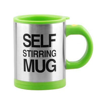 Stainless Steel Lazy Automatic Self-Stirring Innovative Mug | ORANGE KNIGHT & CO.