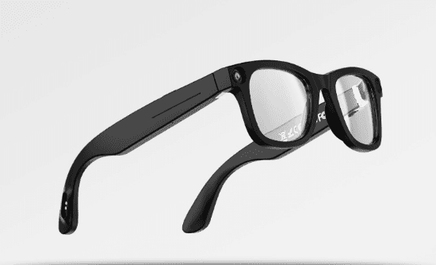 AI camera smart glasses with HD video and touch controls