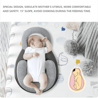 Baby pillow for safe sleep
