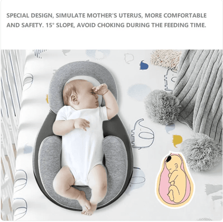Baby pillow for safe sleep