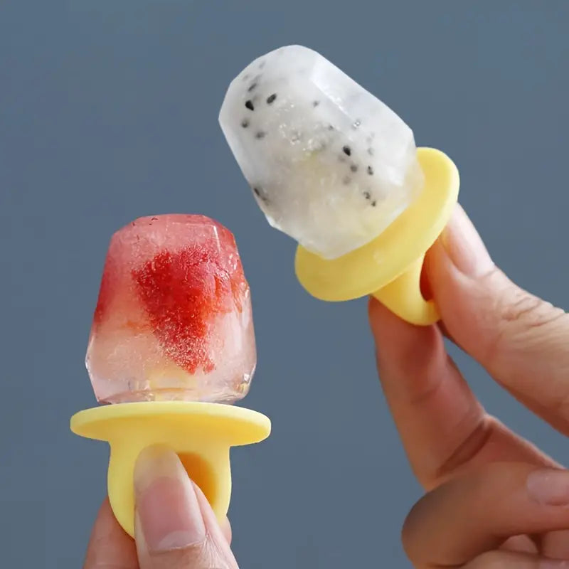 DIY Silicone Popsicle Mold | 7-Cavity Ice Cream Maker for Homemade Frozen Treats