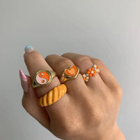 Creative Love Heart Ring - ORANGE KNIGHT & CO.