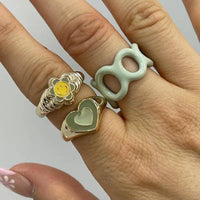 Creative Love Heart Ring - ORANGE KNIGHT & CO.