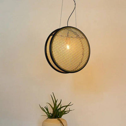 Creative Rattan Retro Lamps For Restaurant Chandelier | ORANGE KNIGHT & CO.