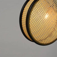 Creative Rattan Retro Lamps For Restaurant Chandelier | ORANGE KNIGHT & CO.