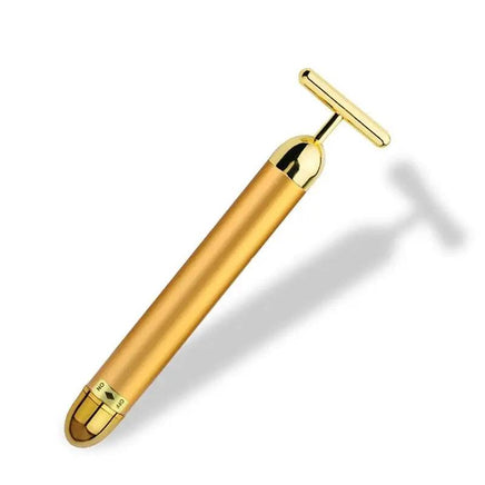 Energy 24K Gold T Beauty Bar Facial Roller Massager | ORANGE KNIGHT & CO.