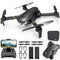 4DRC V4 Foldable Mini Drone with 1080P Camera shown with controller, extra propellers, batteries, and carrying case. Ideal fo
