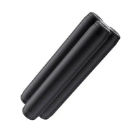 Black fingertip decompression toy for stress relief. Sleek and modern design, perfect for relaxation and focus.