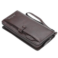 Men's Retro Multifunction Phone Bag Wallet - ORANGE KNIGHT & CO.