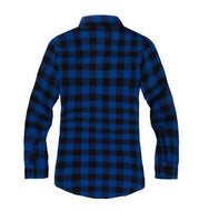 Mens Fashion Hip Hop Shirts Streetwear Urban Clothing Hiphop Men Clothes Plaid Zipper Shirt | ORANGE KNIGHT & CO.