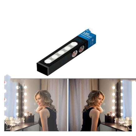 Portable Makeup Light Five Bulbs Mirror Headlight Led Fill | ORANGE KNIGHT & CO.